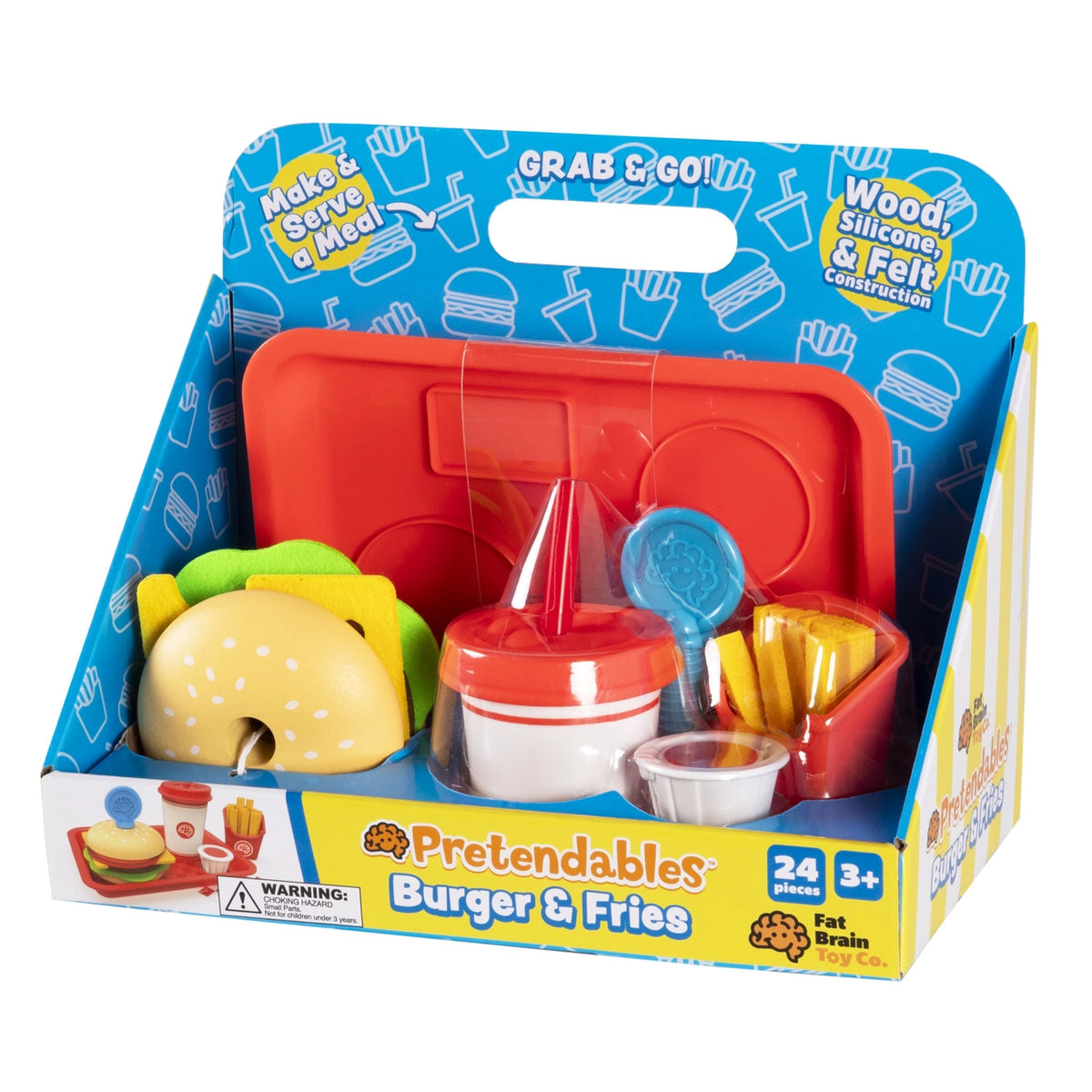 Pretendables Burger and Fries