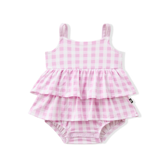 Gingham Thistle Romper
