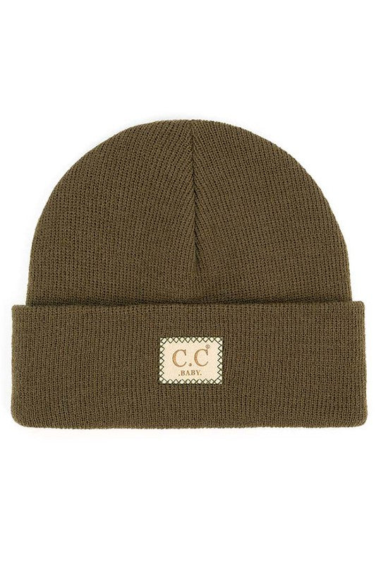 CC Classic Rib Beanie - Olive