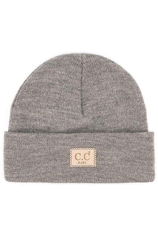CC Classic Rib Beanie - Gray