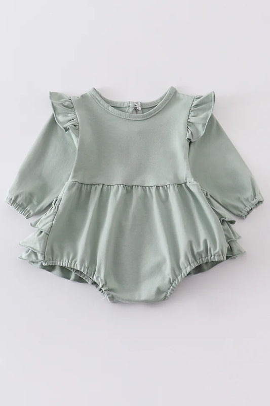 Sage Ruffle Bubble