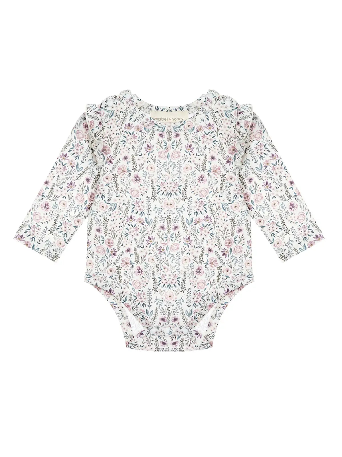 Soft Meadow Ruffle Bodysuit