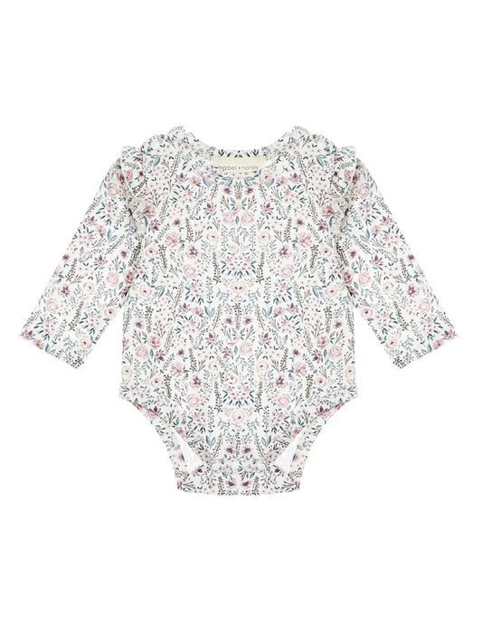 Soft Meadow Ruffle Bodysuit