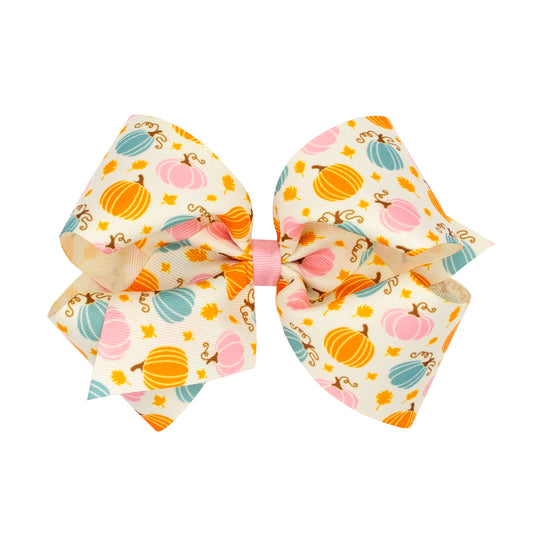 King Pumpkin Multi Hair Bow