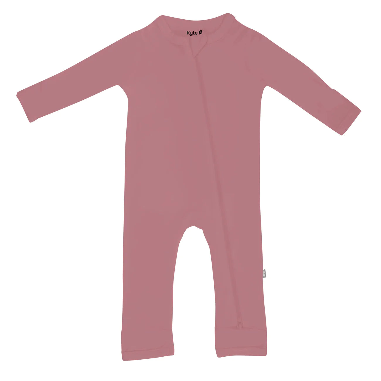 Kyte Zippered Romper - dusty rose