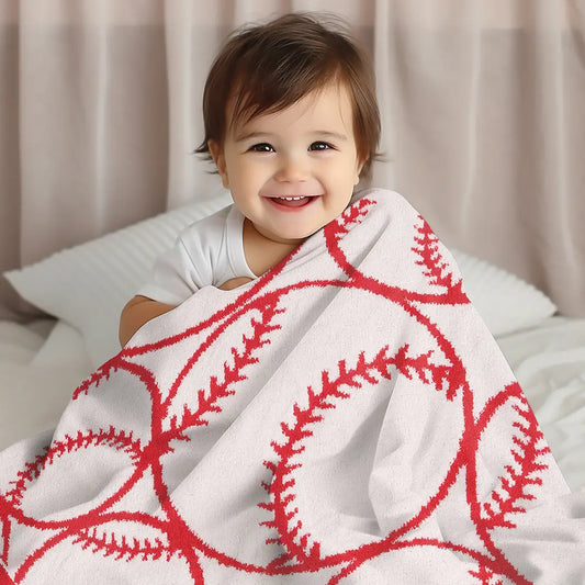 Baseball Baby Blanket