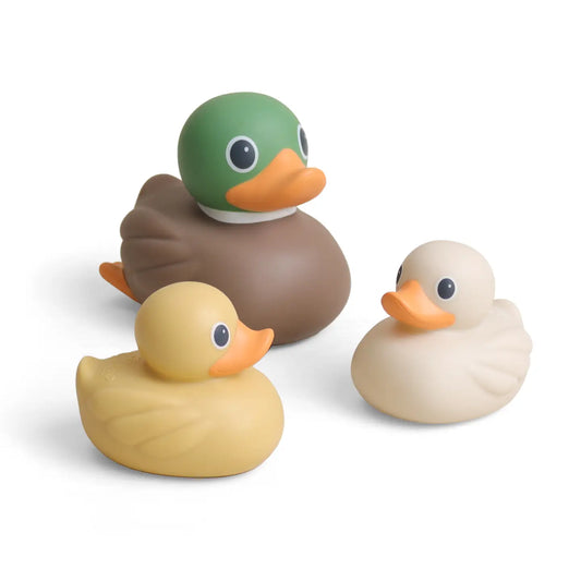 Itzy Mallard Duck Family Bath Toys