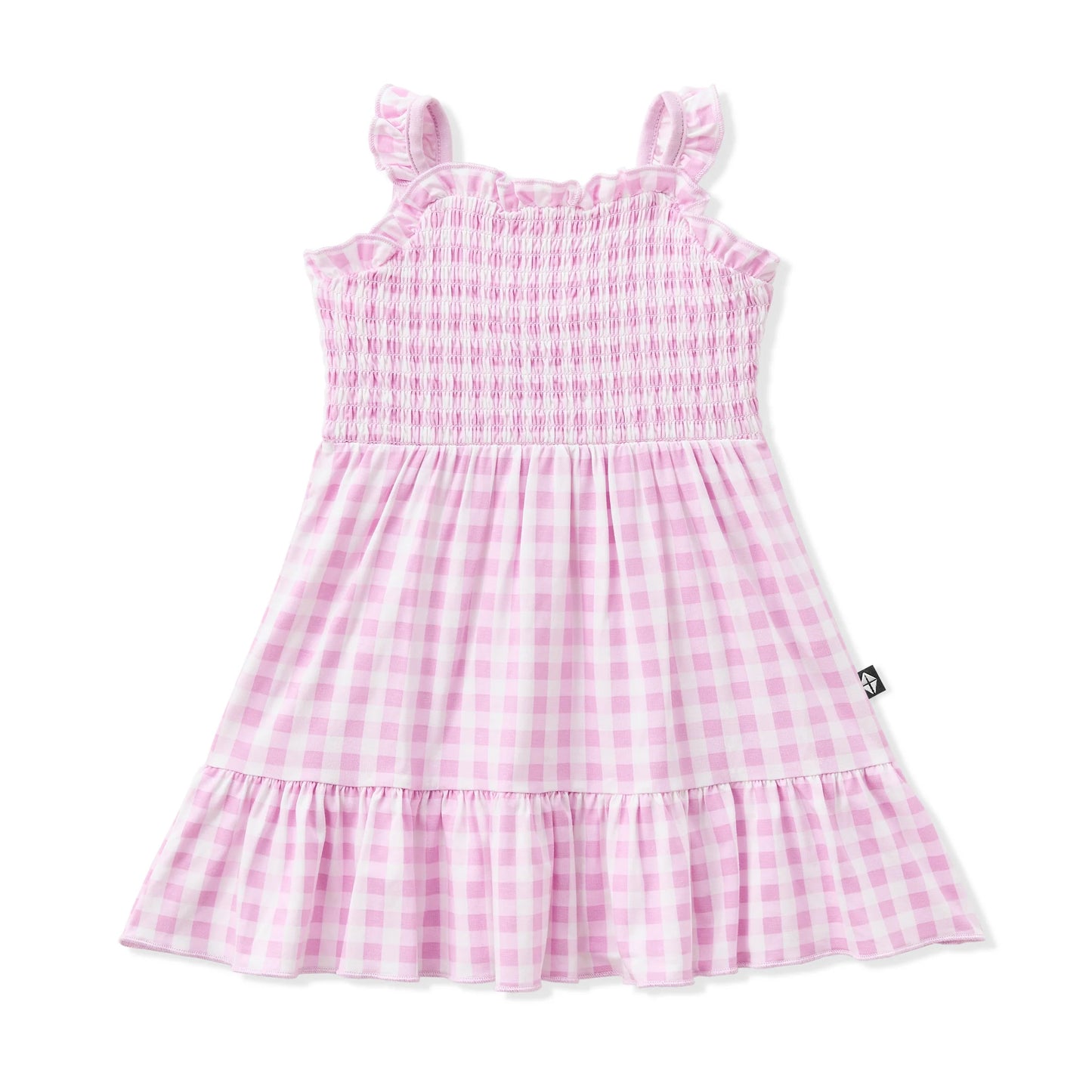 Gingham Thistle Smock Dress