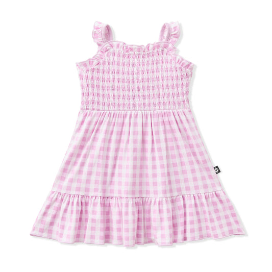 Gingham Thistle Smock Dress