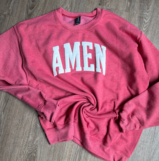 Amen Puff Print Sweatshirt