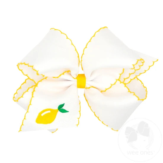King Lemon Hair Bow