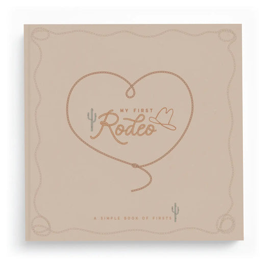 My First Rodeo Baby Memory Book