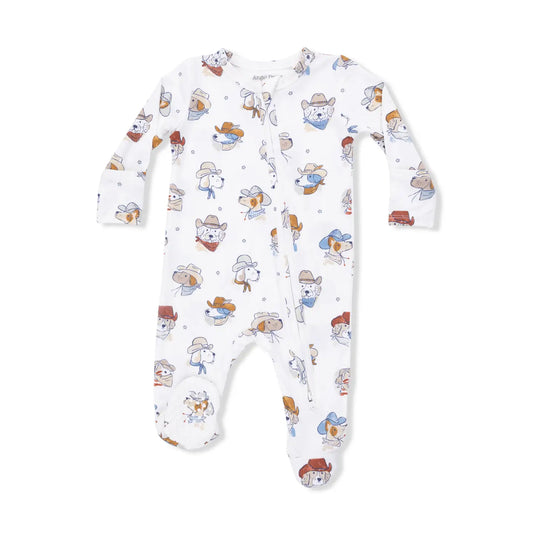 Cowdogs - Zipper Footie