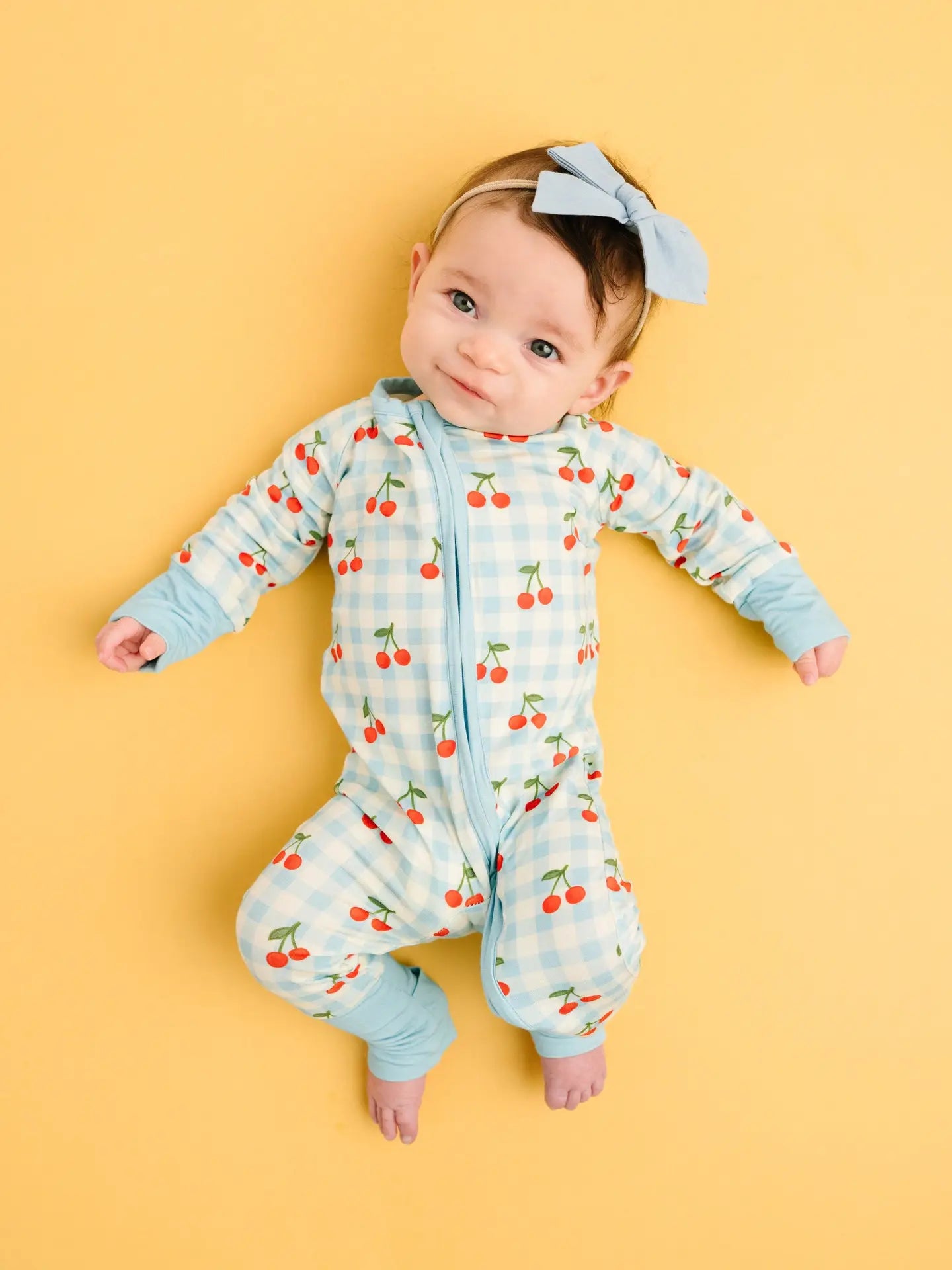 Cherry Picnic Bamboo Sleeper