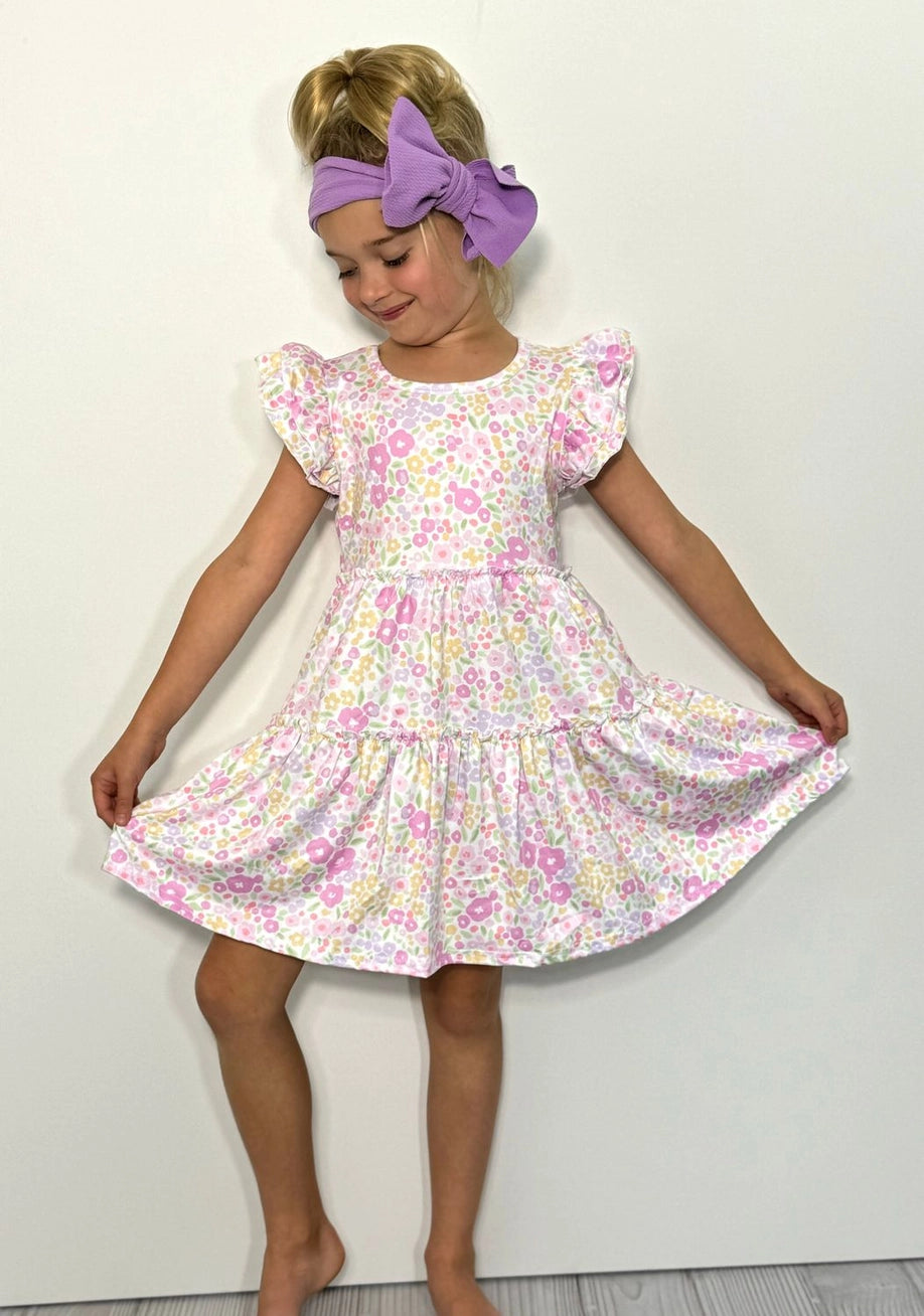 Bubblegum Floret Dress