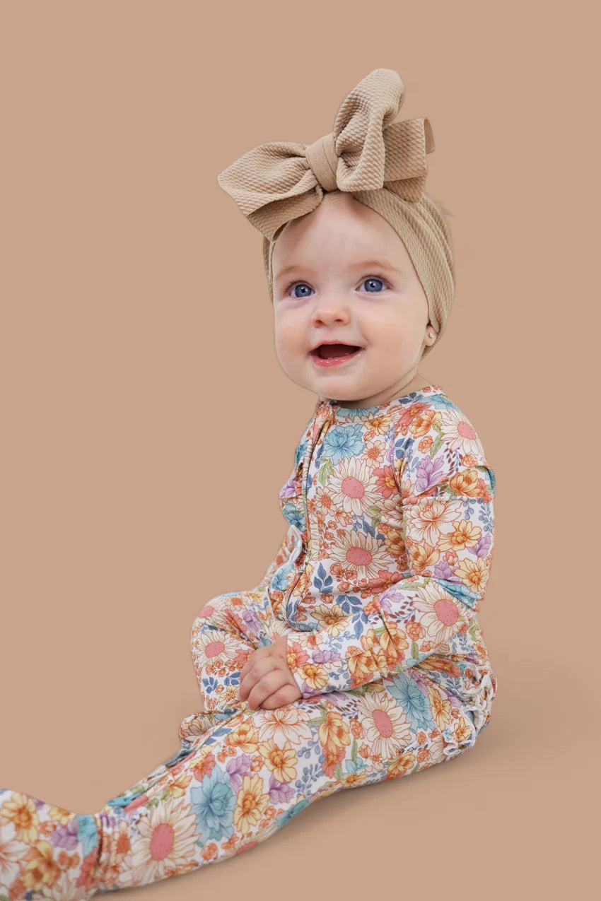 Flower Fields Ruffle Dream Romper