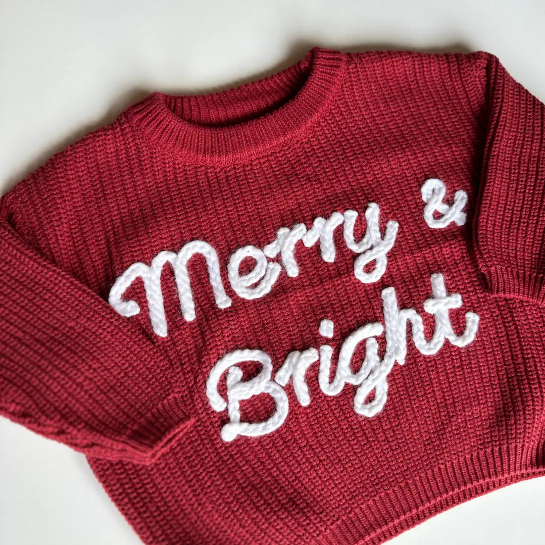 Merry & Bright Christmas Sweater