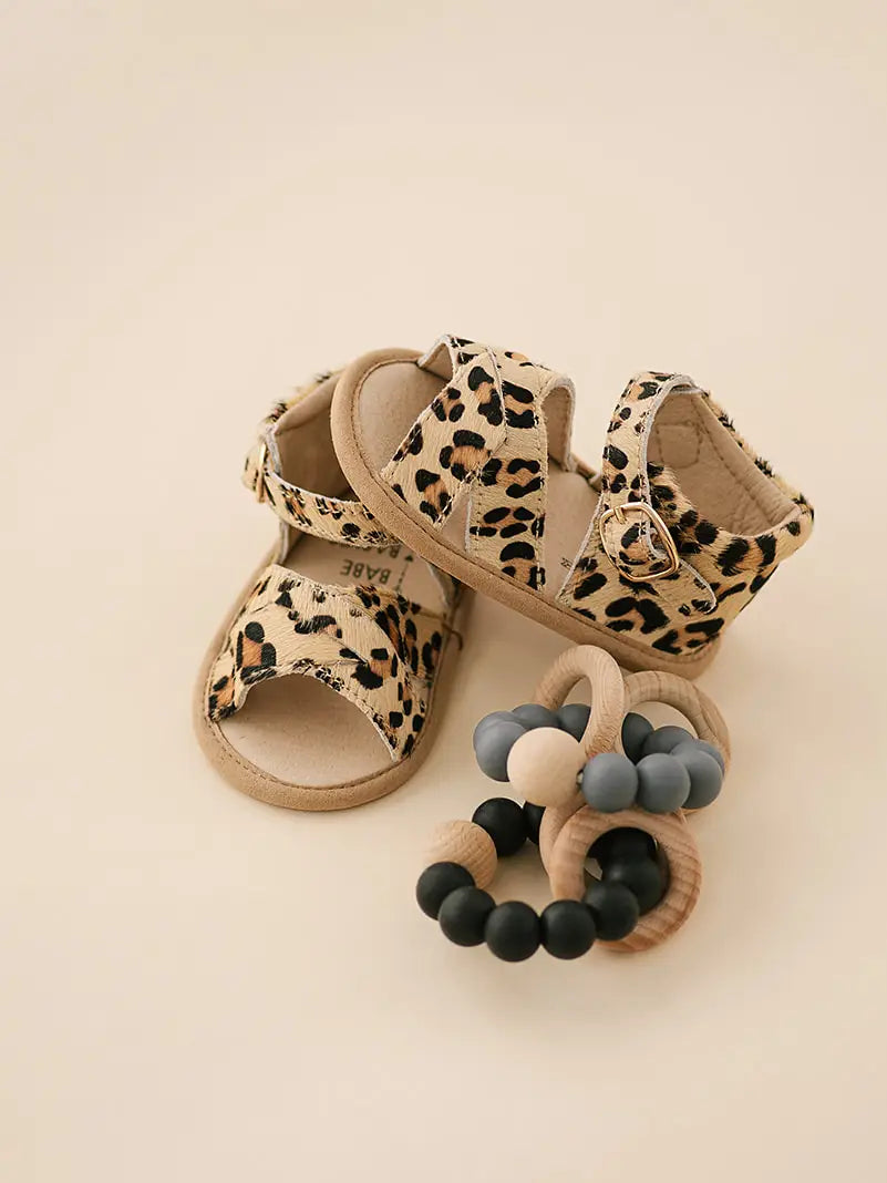 Leo Leather Baby Sandals