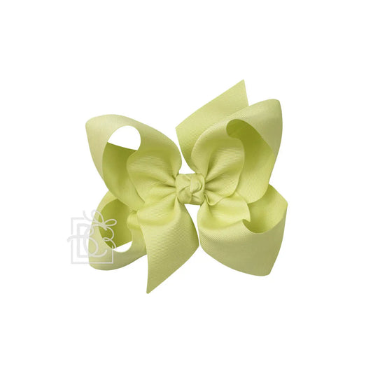 6.5" Lime Juice Grosgrain Bow