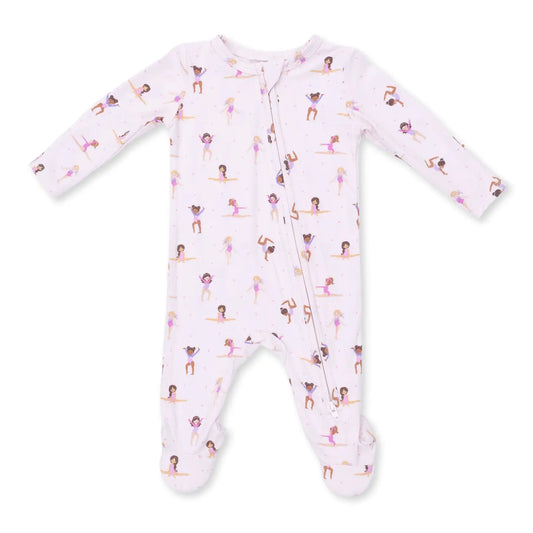 Tiny Tumblers Zipper Footie