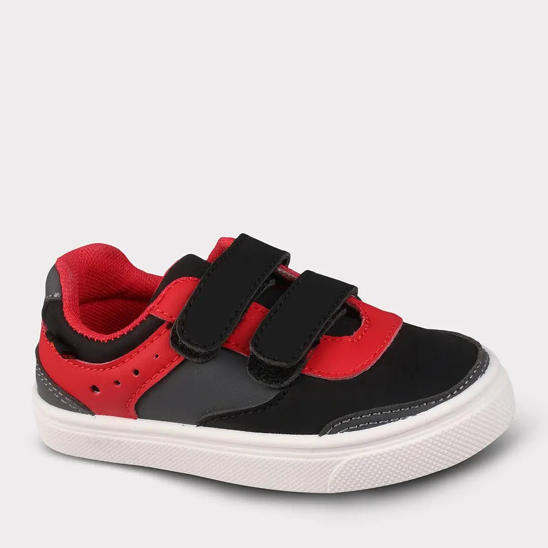 Mateo Sneaker - Black/Red