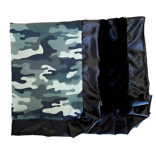 Camo Receiving Blanket