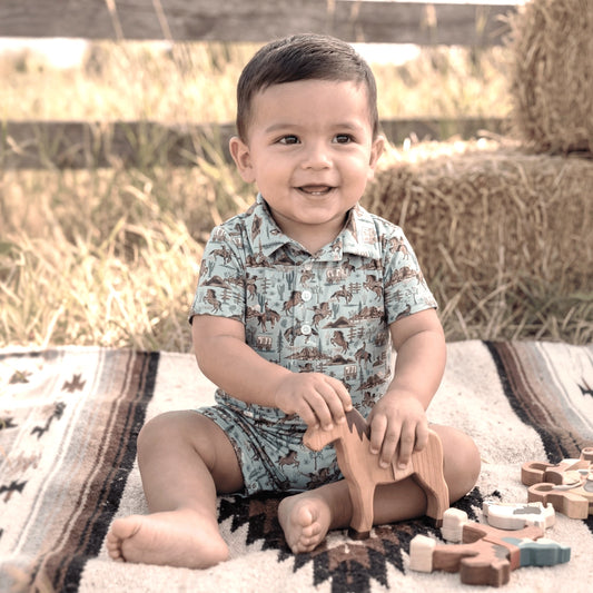 Buffalo Bill Polo Romper
