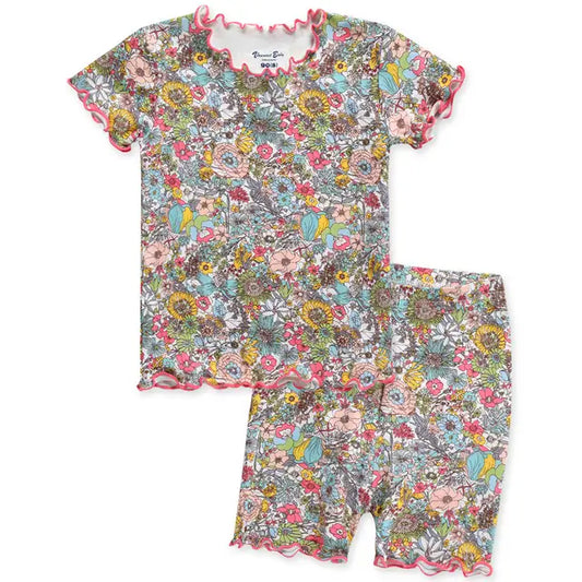 Floral Short Pajama Set