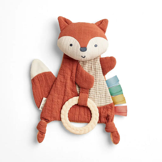 Bitzy Crinkle™ Sensory Toy with Teether - Fox