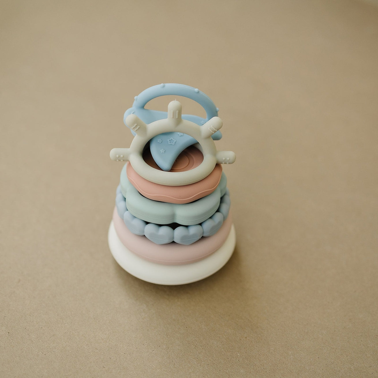 Classic Stacking Teething Ring Toy