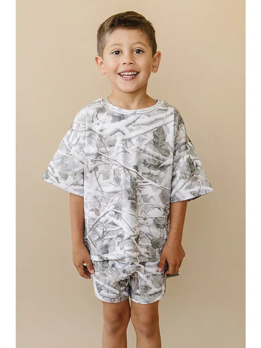 Camo Shorts Set