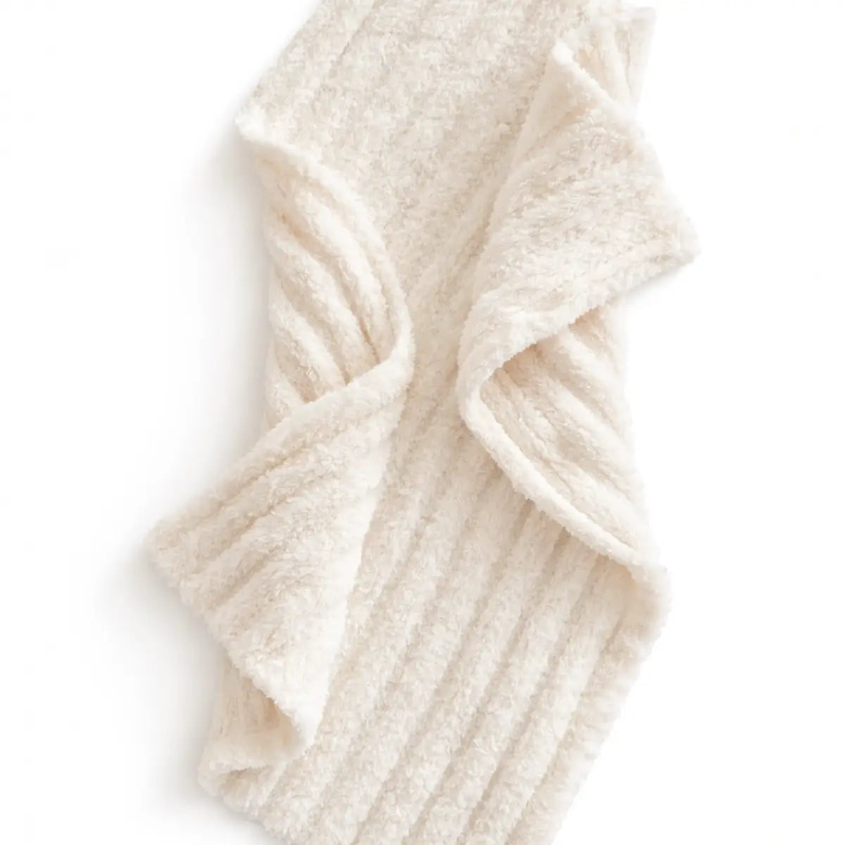 Phufy Wave Mini Blanket - Cream