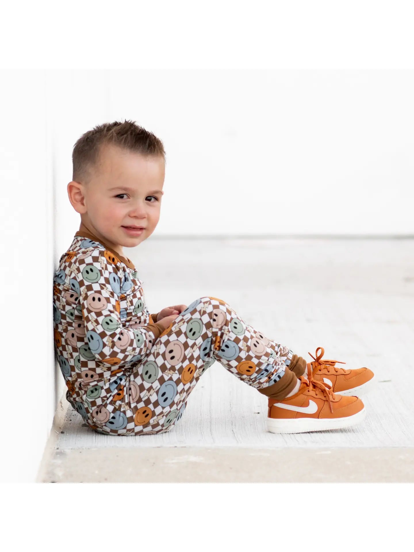 Happy Smiles Long Sleeve PJs