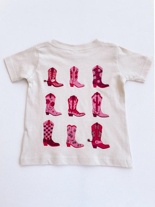 These Boots Tee - Pinks