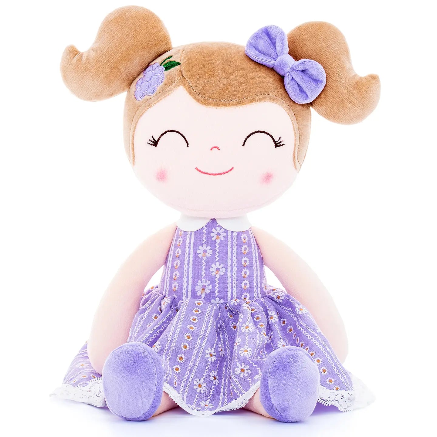 Grape Lilac Doll - Light Brown Hair