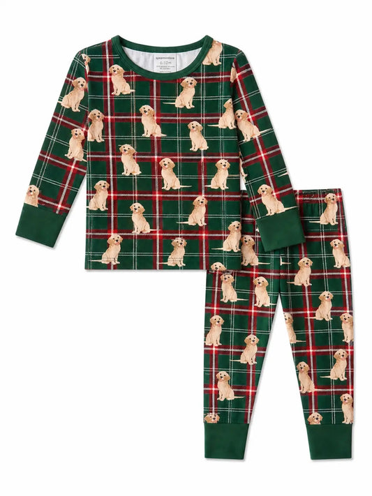 Christmas Retrievers 2-pc Pajama