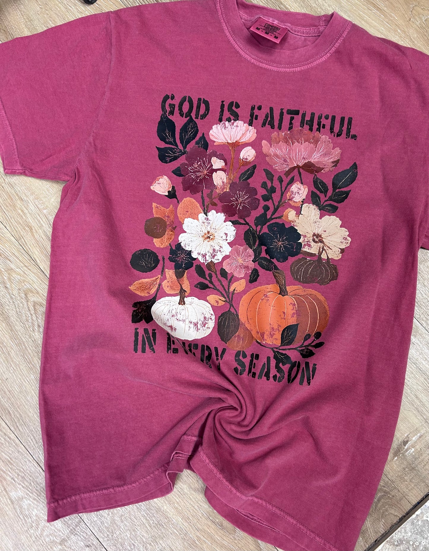 God is Faithful in Every Season Tee