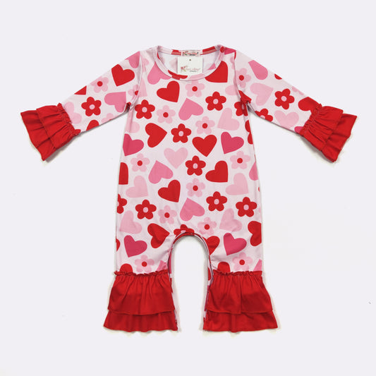 Valentine Heart Romper