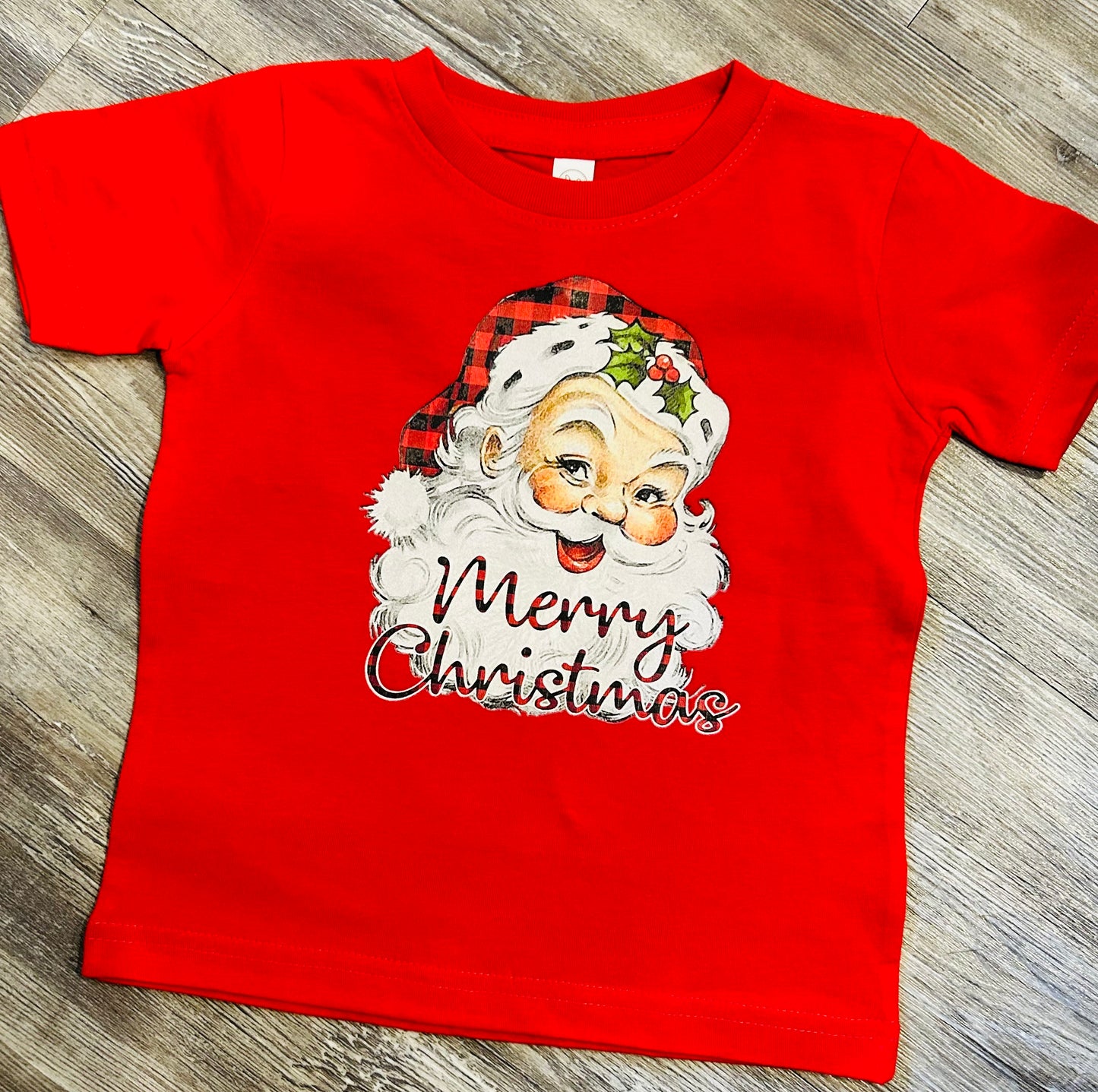 Santa Tee-Red