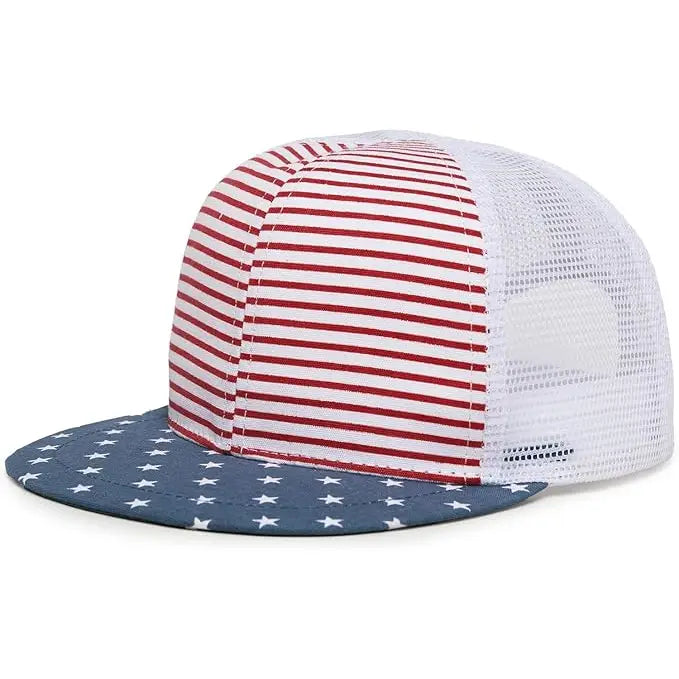 USA Flag Trucker Hat