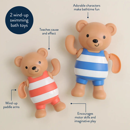 Bear Silly Swimmers Bath Toy
