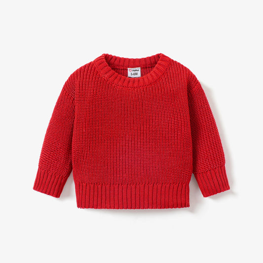 Red Knitted Sweater