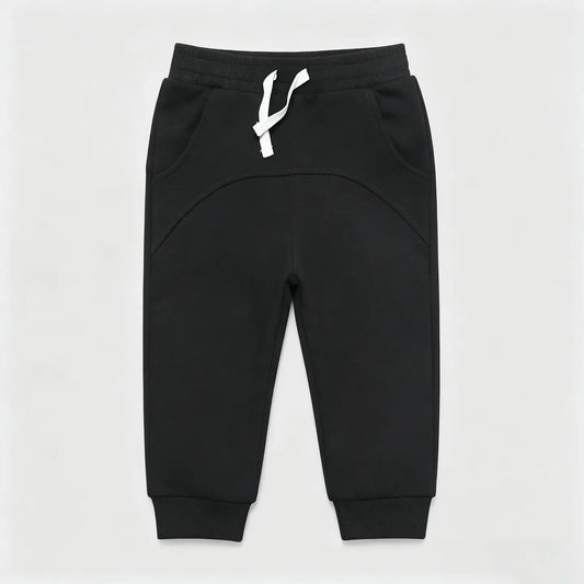 Black Drawstring Joggers