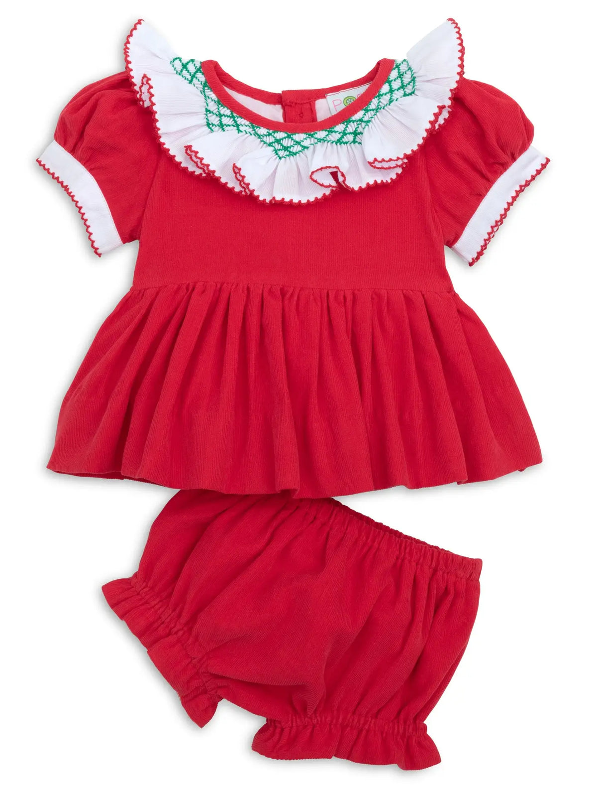 Mistletoe Moments Smocked Dress and Bloomer