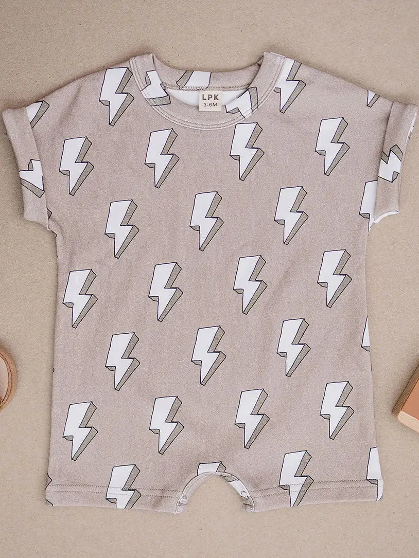 Electric Beige Romper