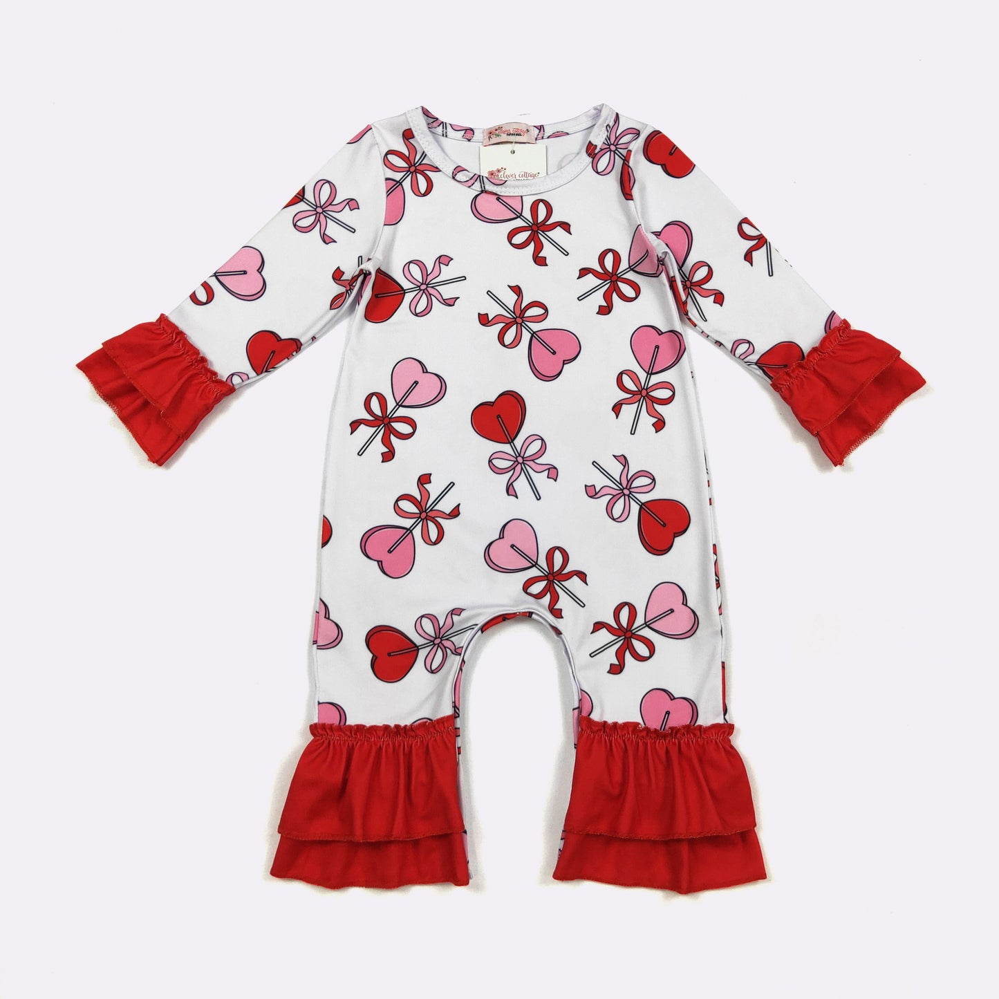 Sucker for Love Romper