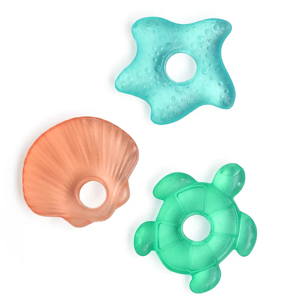 Cutie Coolers™ Water Filled Teethers (3-pack) - Seaside