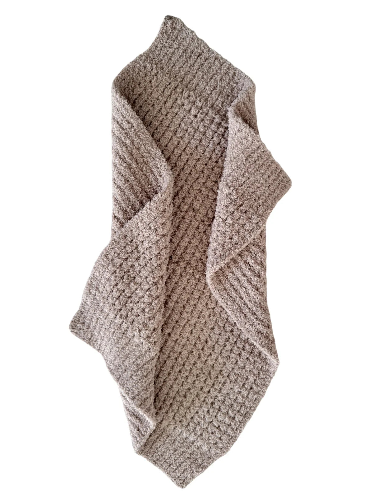 Phufy Waffle Mini Blanket - Desert Tan