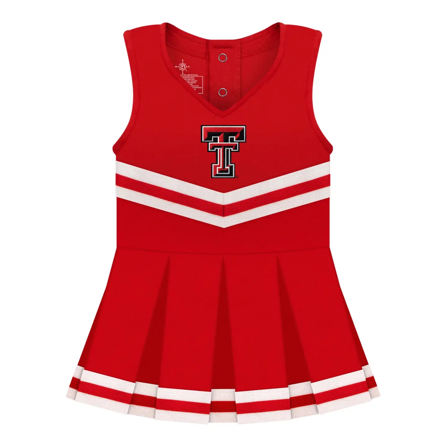 Texas Tech Red Cheer Bodysuit Dress