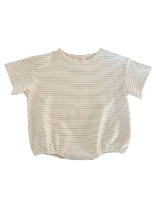 Sage Pencil Stripe Bubble